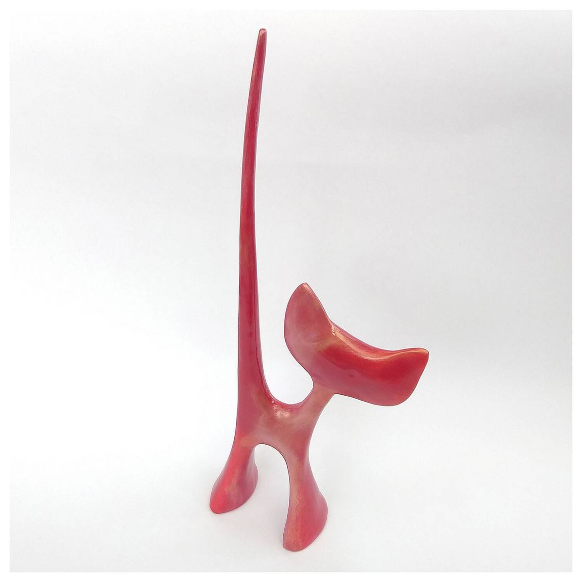 PLINI - Figuras Gatos Colores II Set x 3 20cm 27cm 38cm Resina