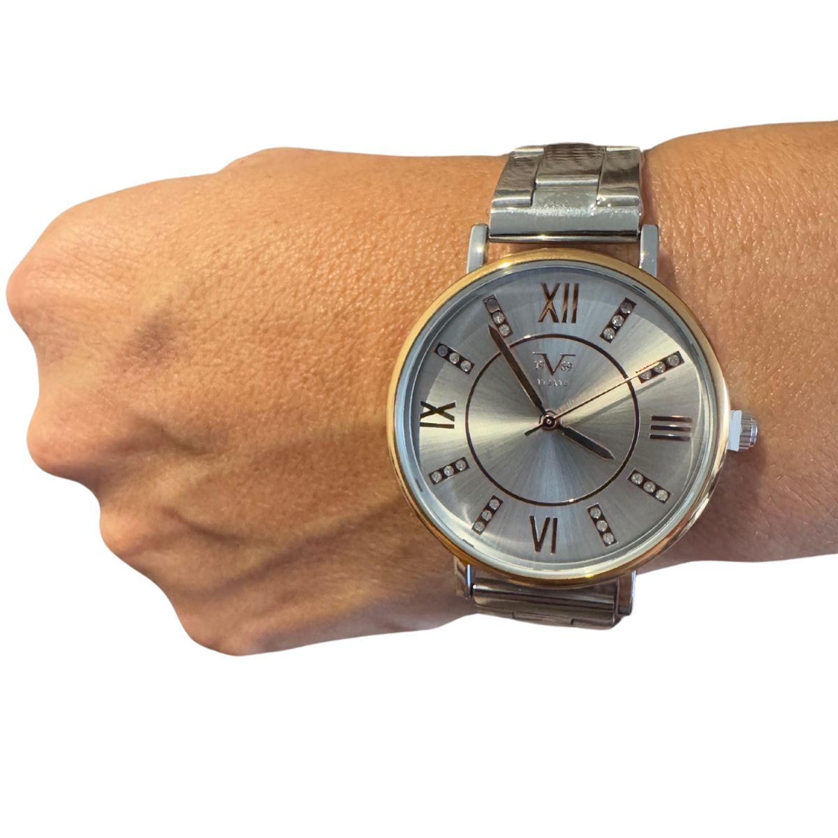 19V69 ITALIA - Reloj Mujer V1969 Italia Bicolor Con Oro Rosa 1122-9 + 2 COMPLEMENTOS