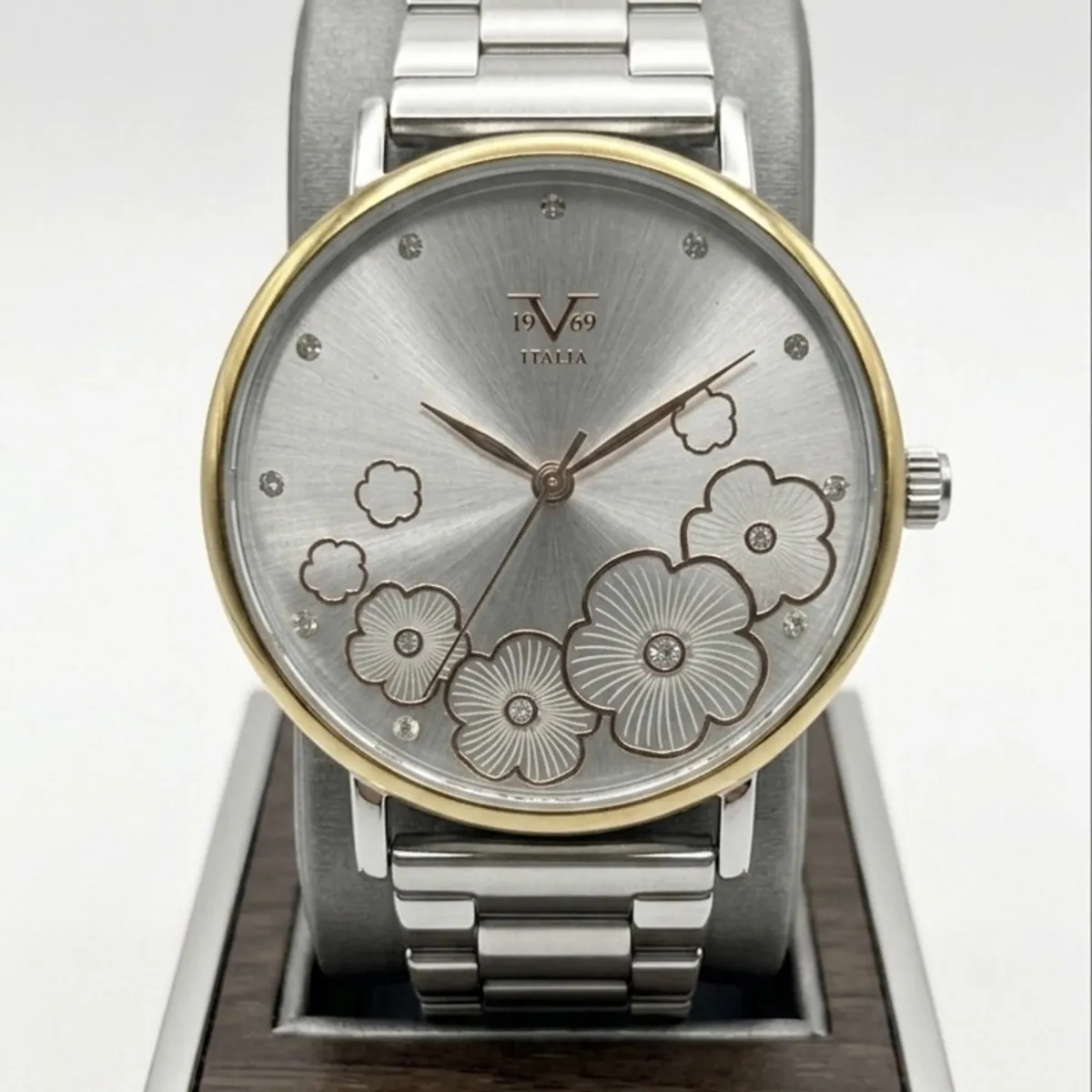 19V69 ITALIA - Reloj V1969 Italia, Para mujer, Plateado tablero plata