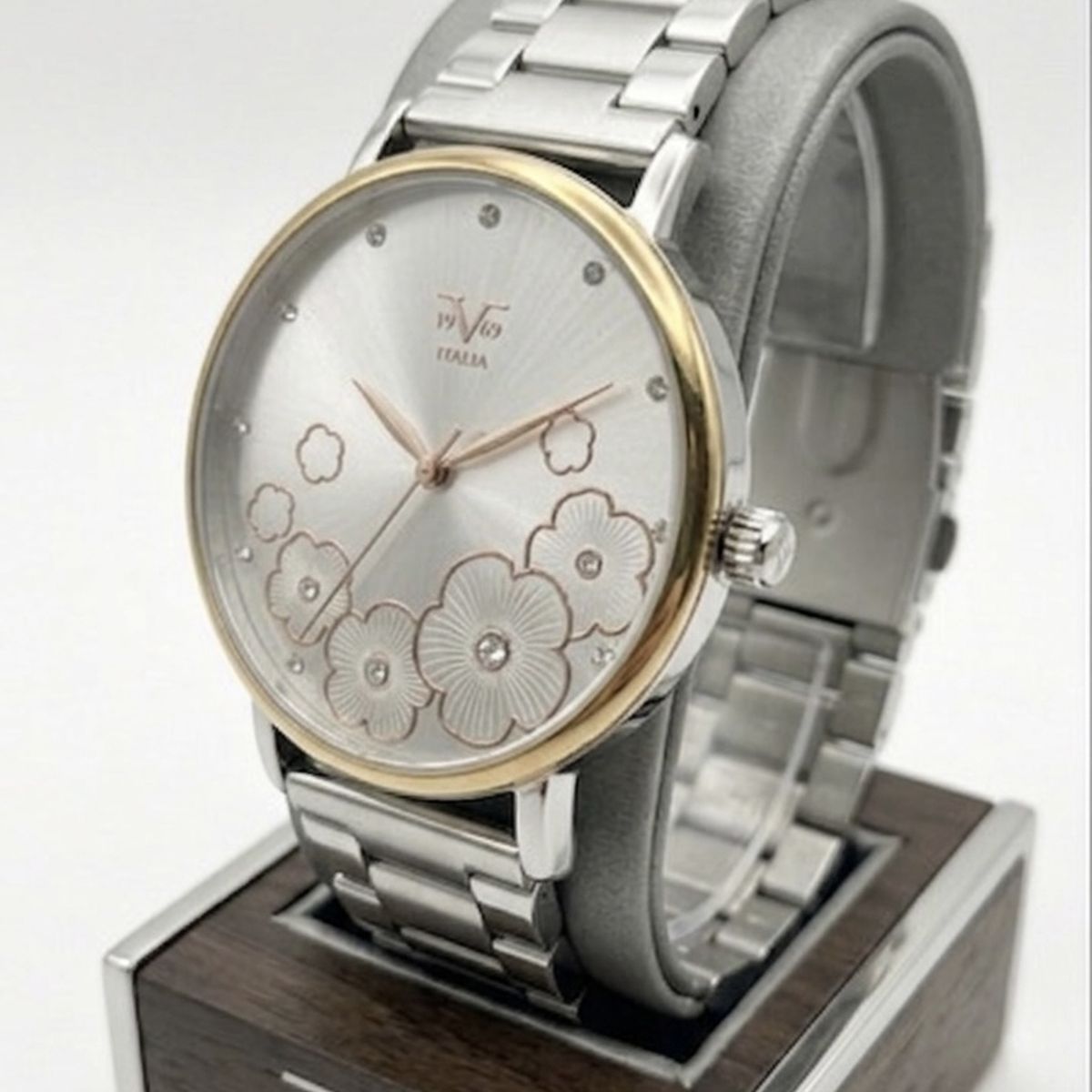 19V69 ITALIA - Reloj V1969 Italia, Para mujer, Plateado tablero plata