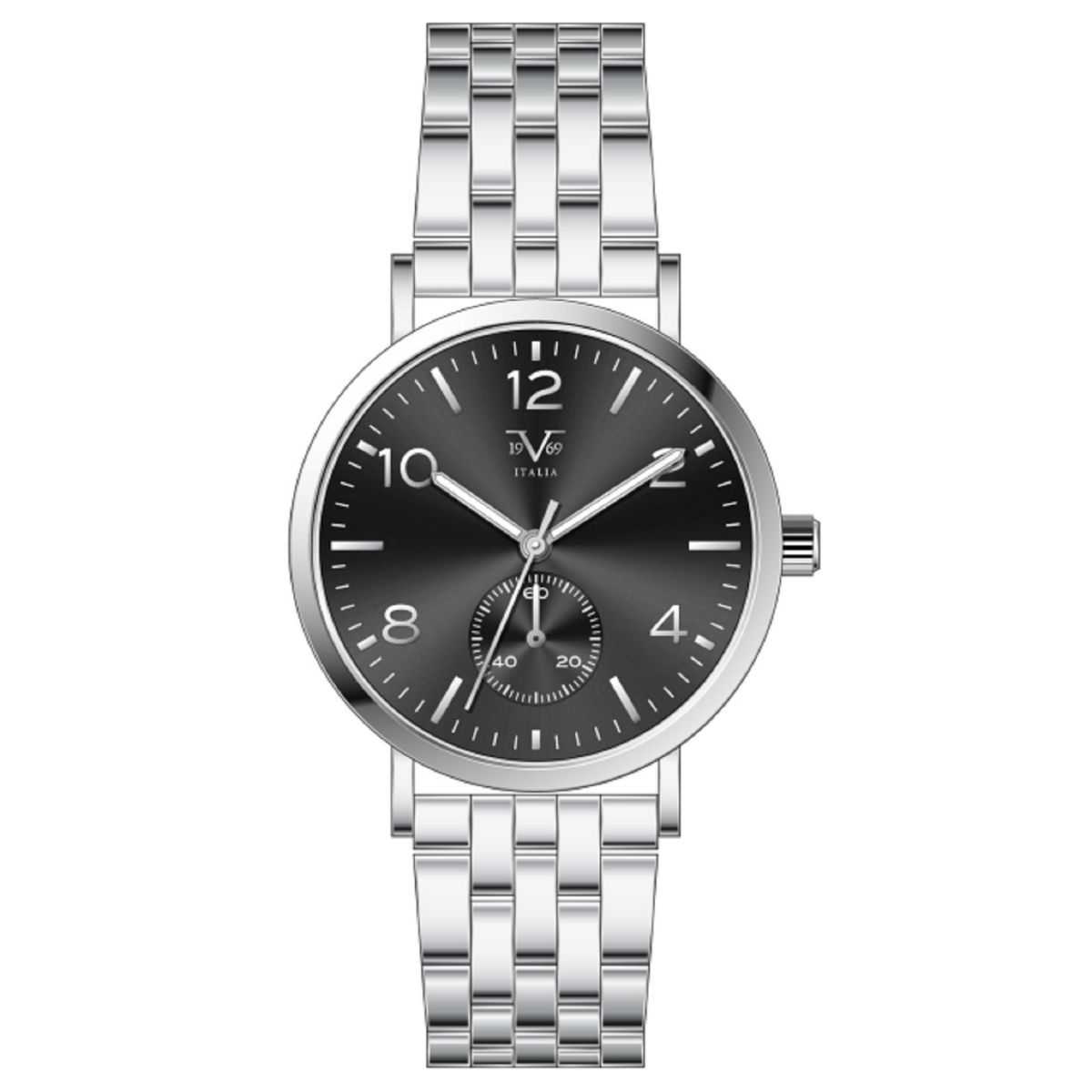 19V69 ITALIA - Reloj Mujer Plateado + 5 Complementos de Lujo Incluidos