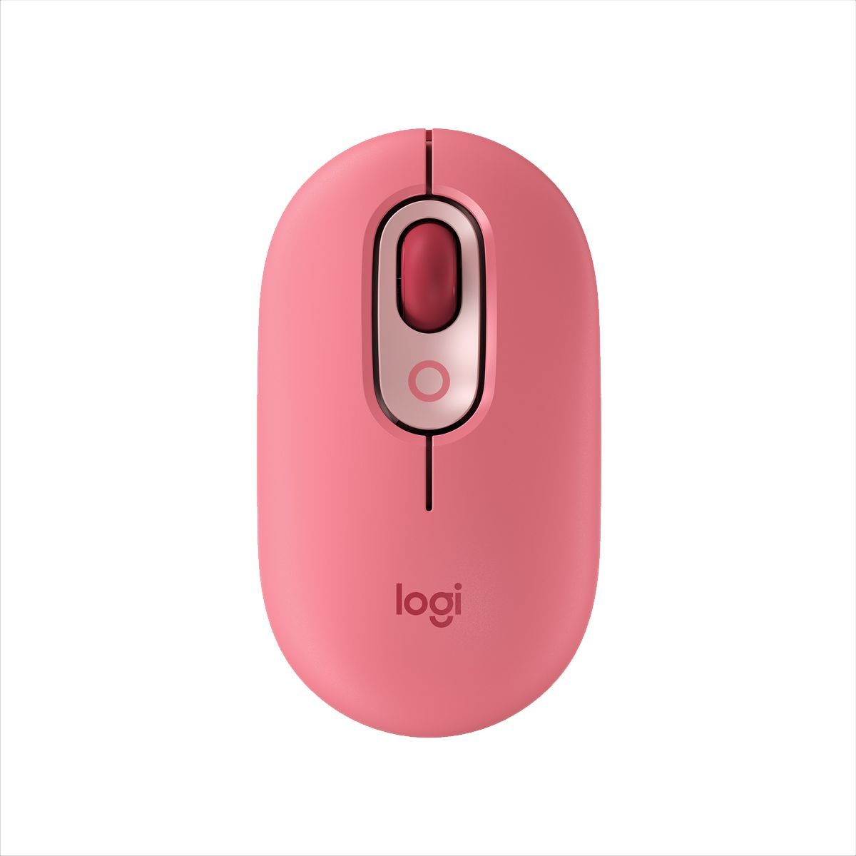 LOGITECH - Mouse Bluetooth Función Emojis Personaliza Logitech Pop Heartbreaker