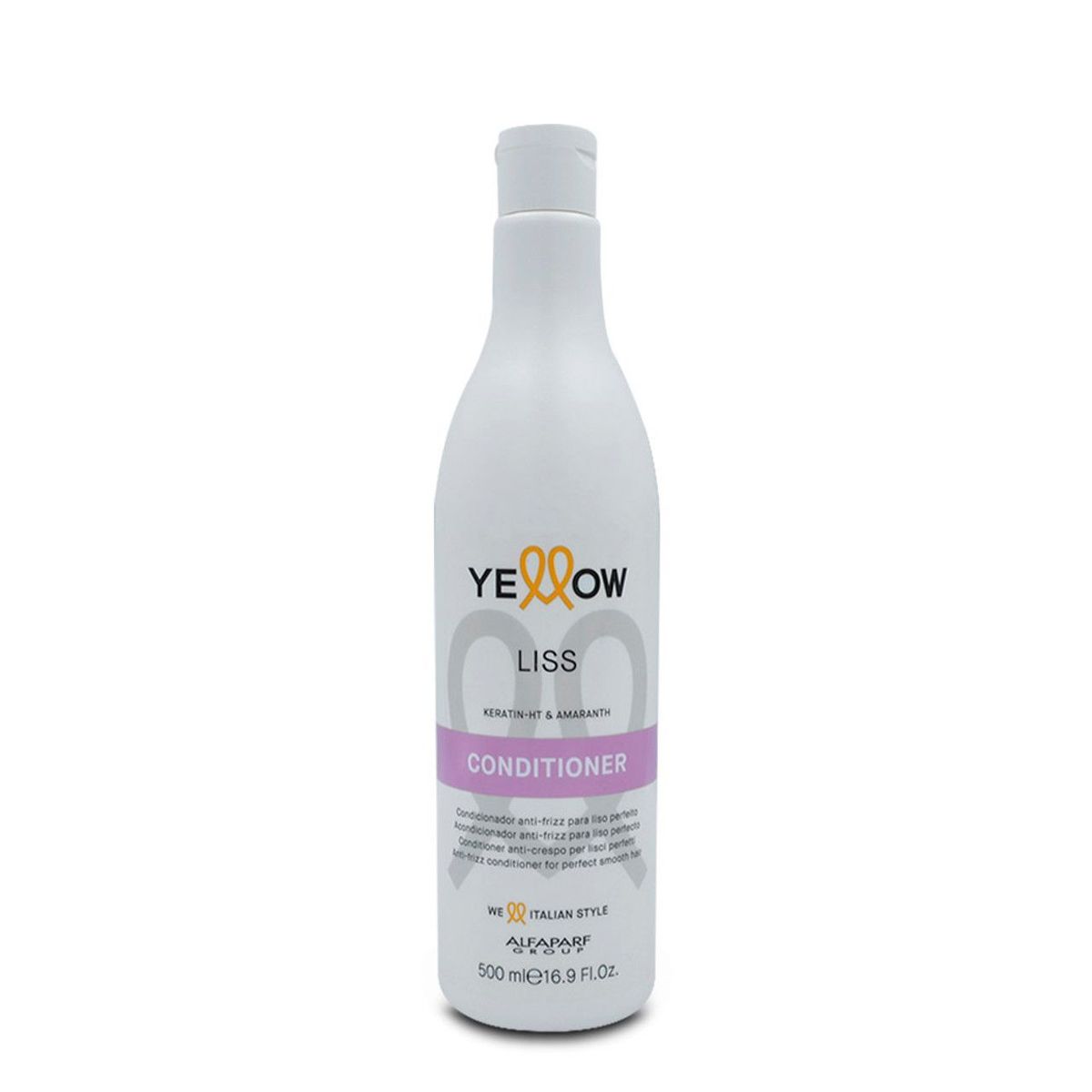 YELLOW - Acondicionador Alfaparf Yellow Liss 500ml Anti-Frizz