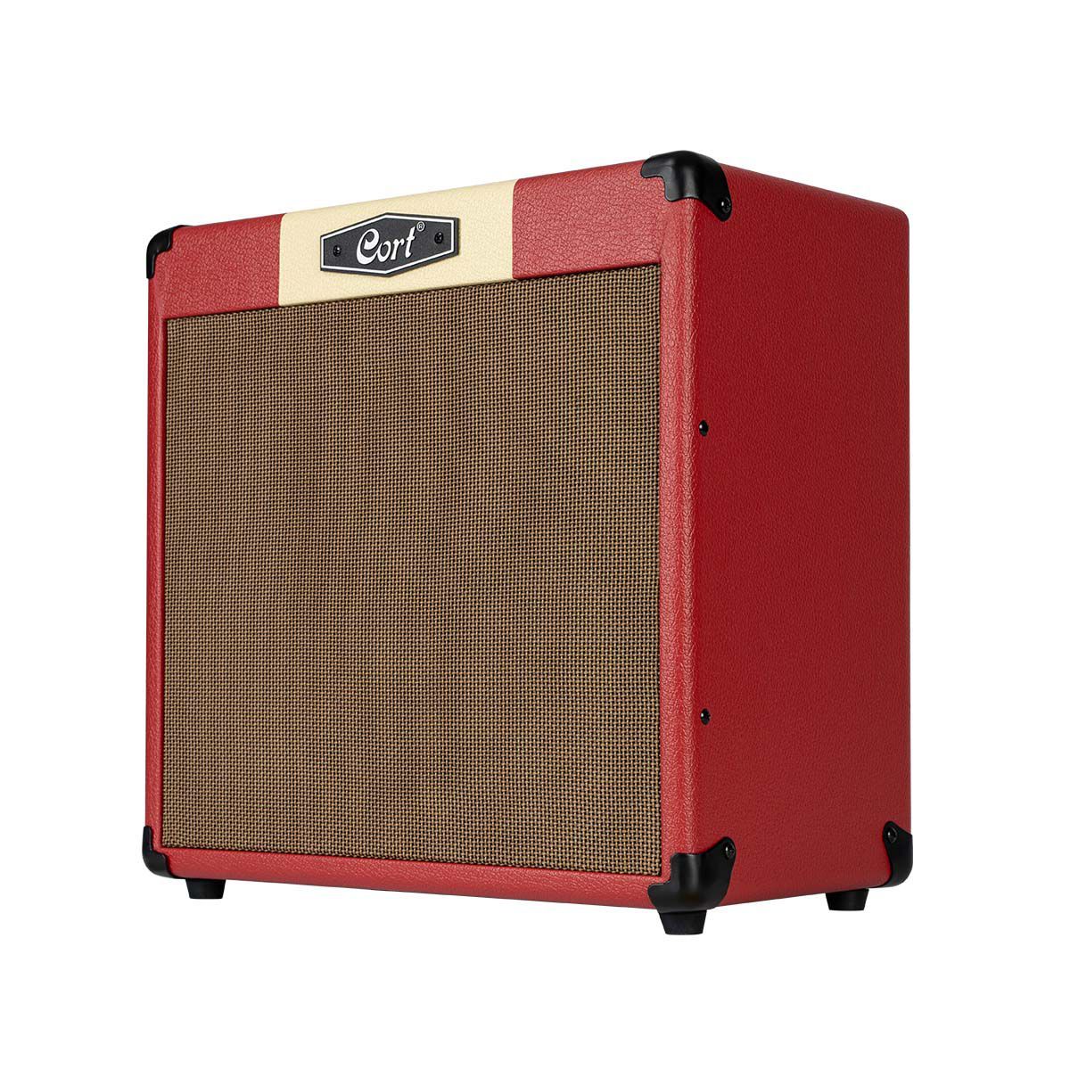 CORTAG - AMPLIFICADOR PARA GUITARRA ELECTRICA CORT CM30R DR ROJO