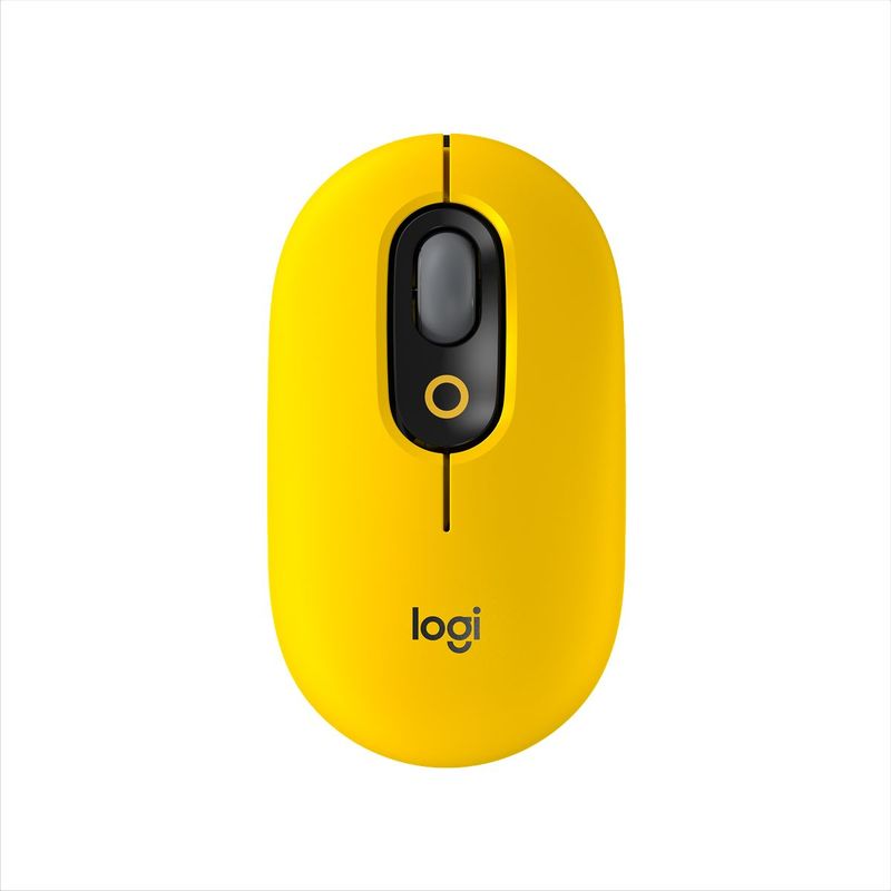 LOGITECH - Mouse Bluetooth Función Emojis Personaliza Logitech Pop Blast