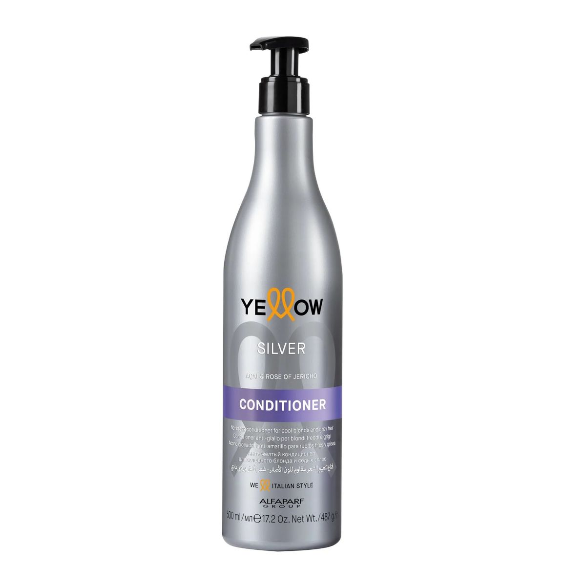 YELLOW - Acondicionador Silver Alfaparf Yellow 500ml Anti-Amarillos