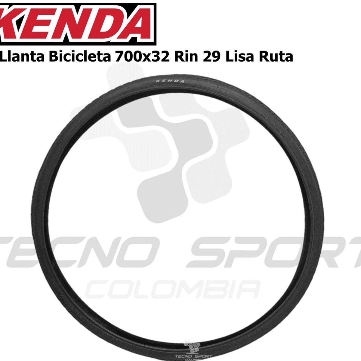 KENDA - Llanta Bicicleta 700x32 Rin 29 Kenda Lisa Ruta