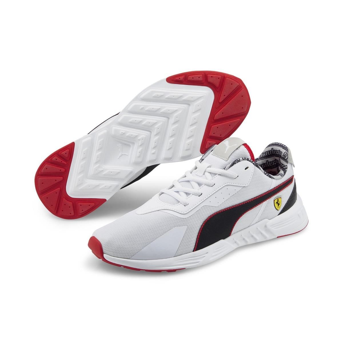 PUMA - TENIS PUMA HOMBRE FERRARI TIBURION BLANCO ROJO