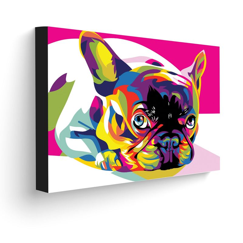ART INDUSTRY - Cuadro 70x50 Cms Decorativo Perro2