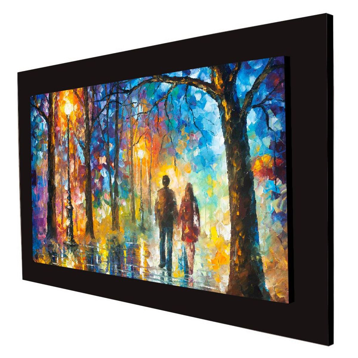 ART INDUSTRY - Cuadro 60x40 Cms Decorativo Tipo Oleo Camino 3