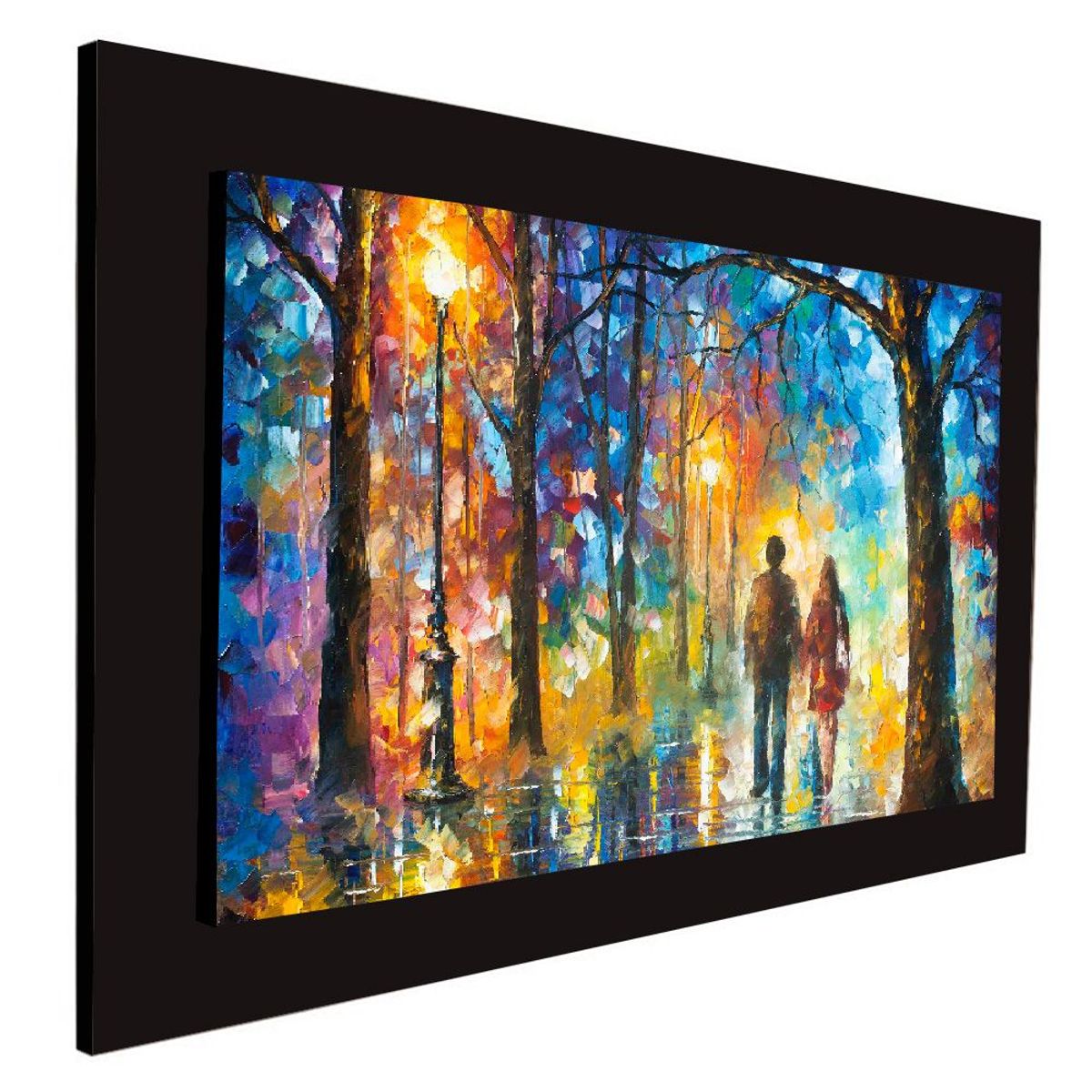 ART INDUSTRY - Cuadro 60x40 Cms Decorativo Tipo Oleo Camino 3
