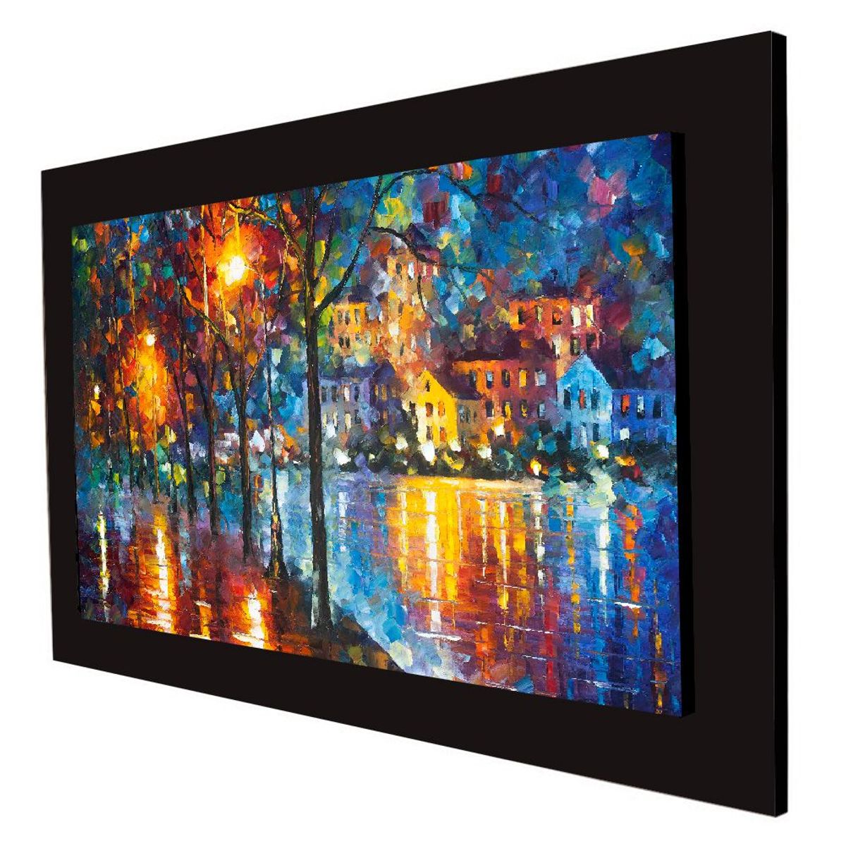 ART INDUSTRY - Cuadro 60x40 Cms Decorativo Tipo Oleo Camino 1