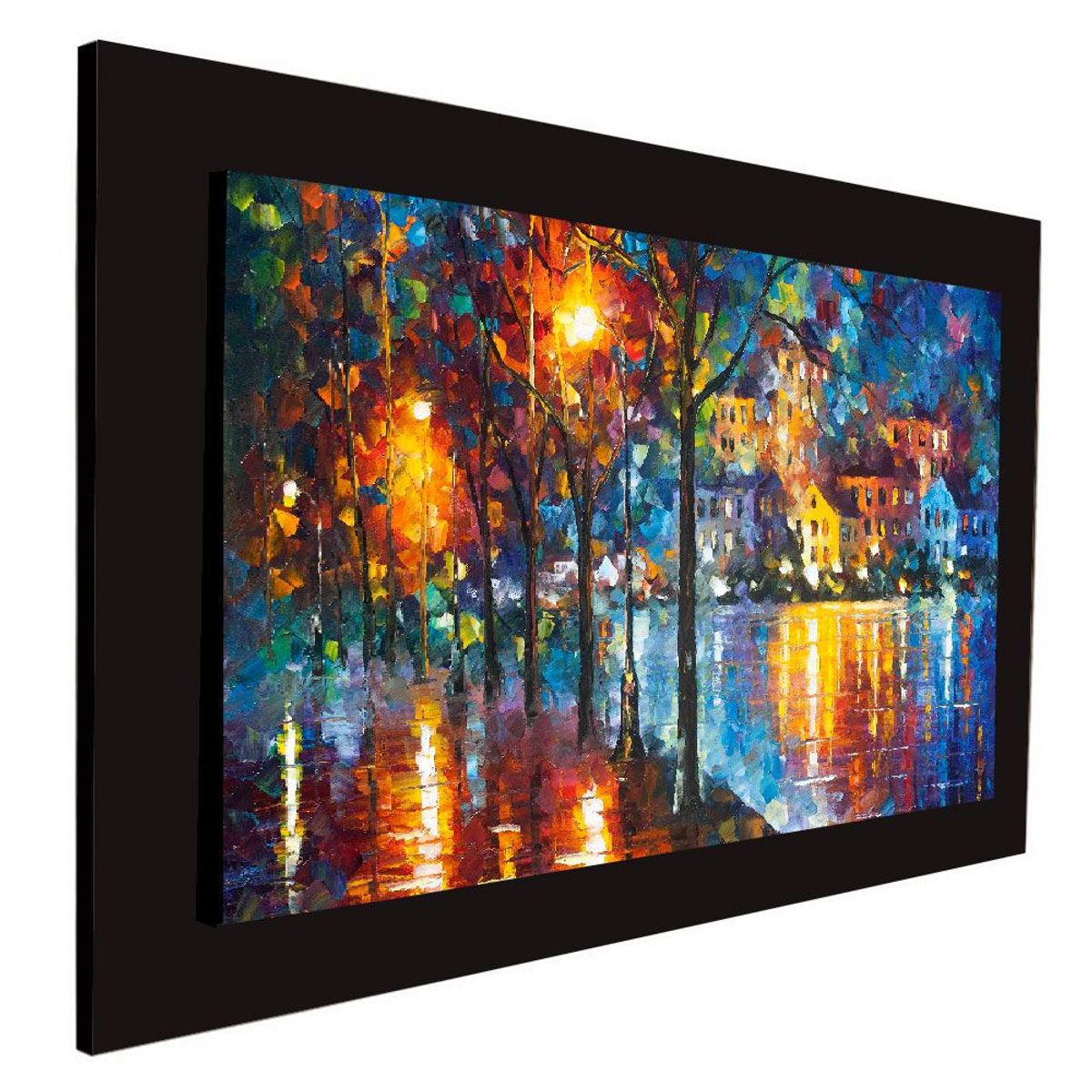 ART INDUSTRY - Cuadro 60x40 Cms Decorativo Tipo Oleo Camino 1
