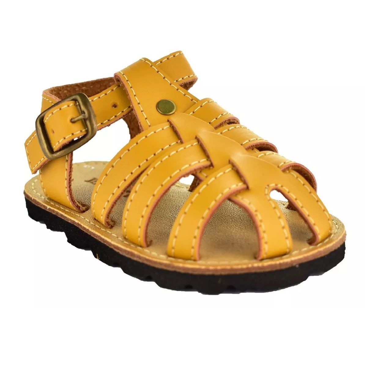 MUNDO BEBE - Sandalias Bebé Niño Tiras Suela Blanca Primeros Pasos