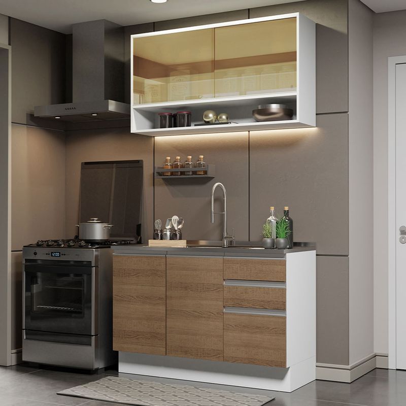 MADESA - Cocina Integral Glamy 1.20 Metros 02