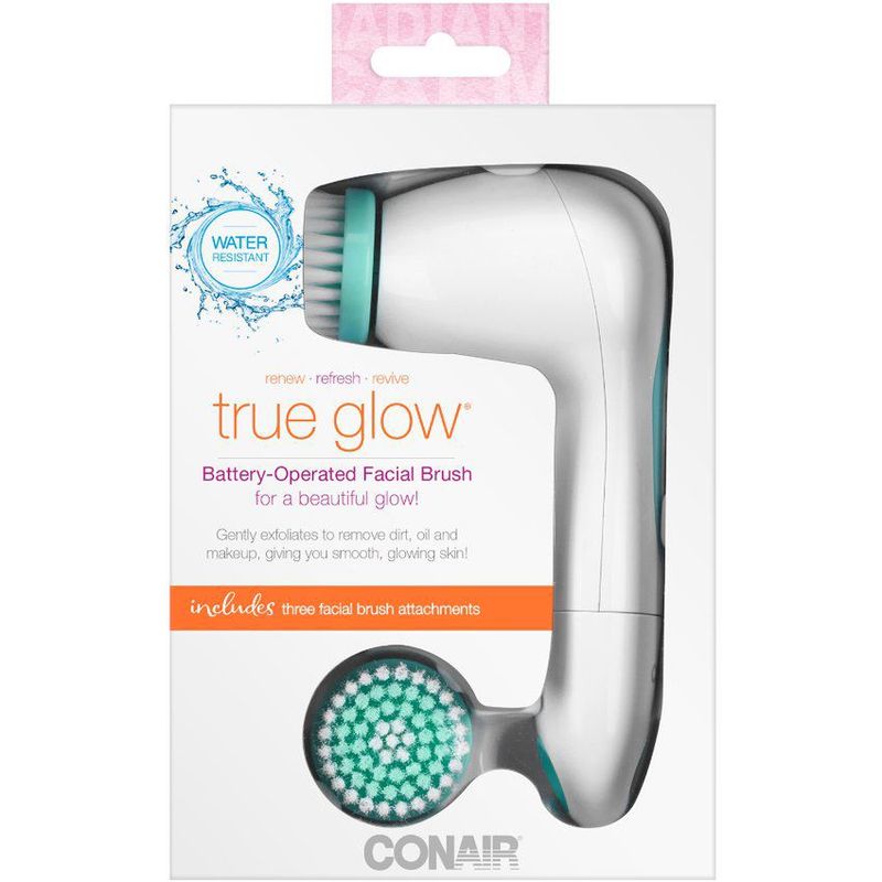 CONAIR - True glow® cepillo para limpieza de cutis blanco conair blanco
