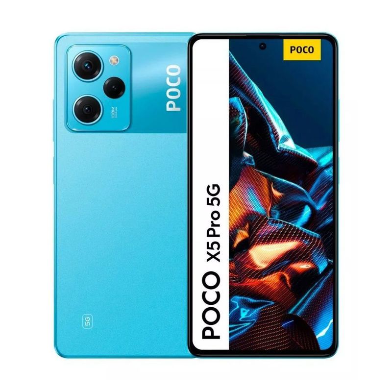 XIAOMI - Celular Xiaomi Poco X5 Pro 5G 256GB 8GB Ram 108Mp Azul.