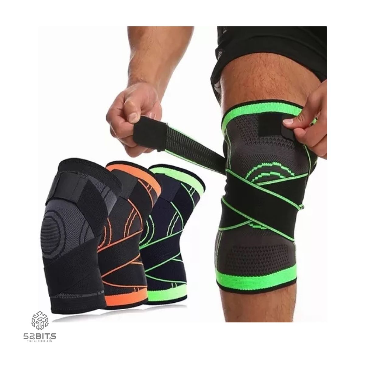 ONE PIXEL - Rodillera Ortopédica Ajustable De Comprensión Deportiva