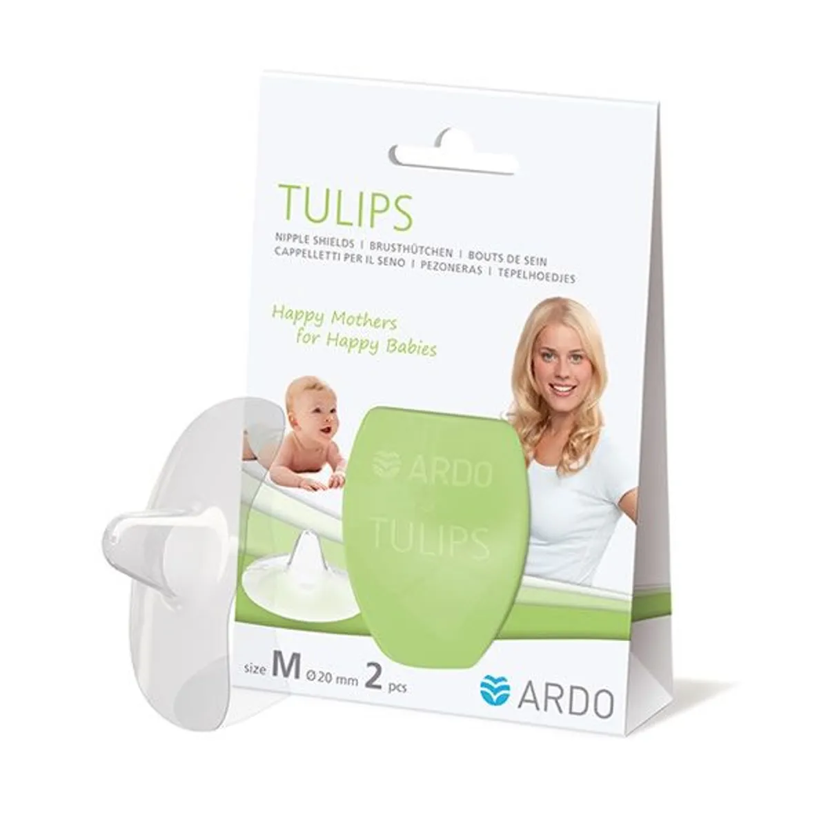 ARDO - PEZONERAS DE SILICONA  ARDO TULIPS 2 uns