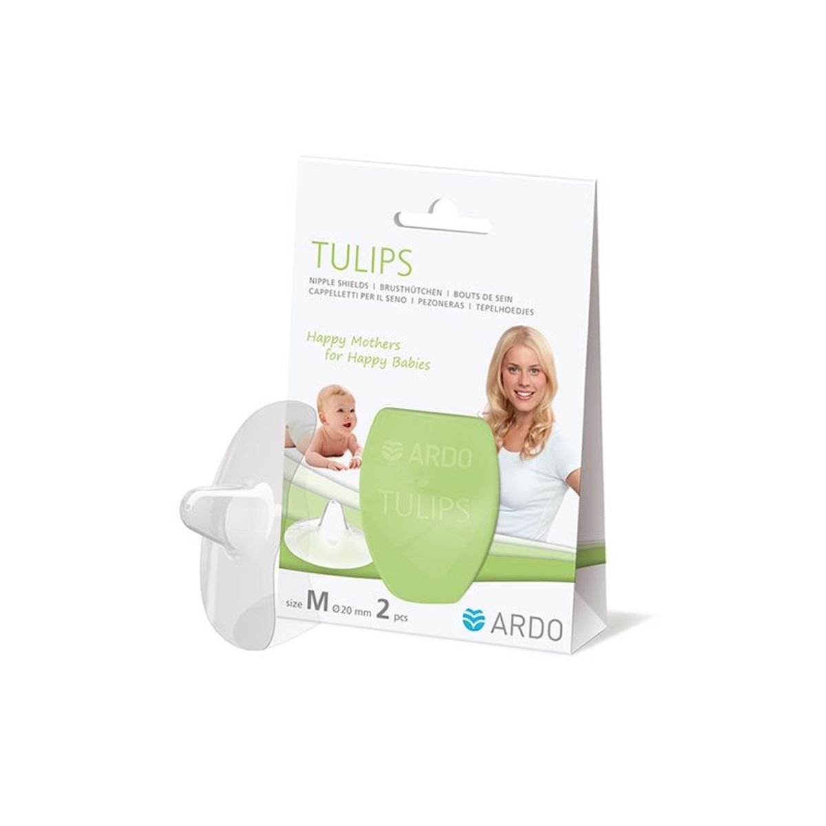 ARDO - PEZONERAS DE SILICONA  ARDO TULIPS 2 uns