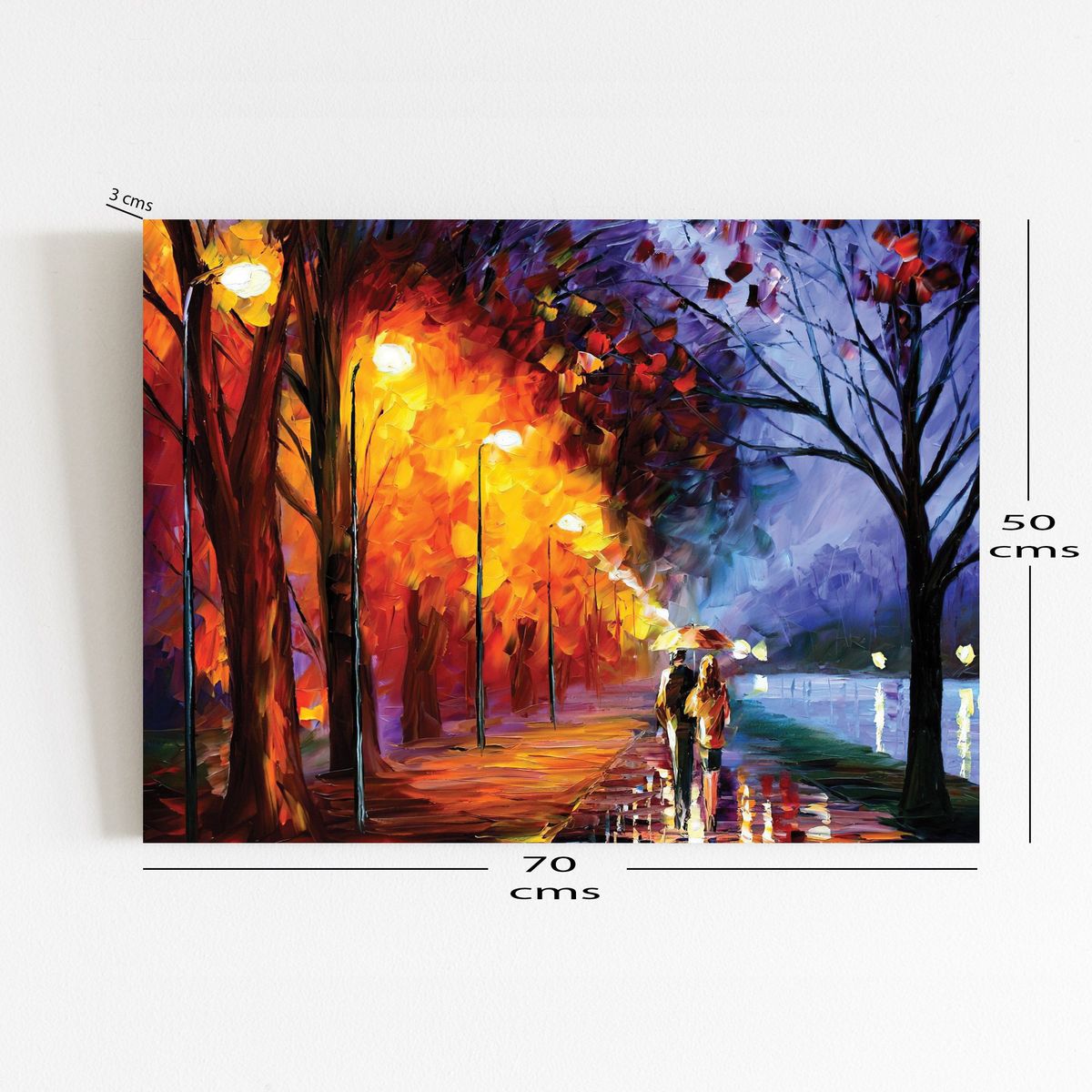 ART INDUSTRY - Cuadro 70x50 Cms Decorativo Camino 16