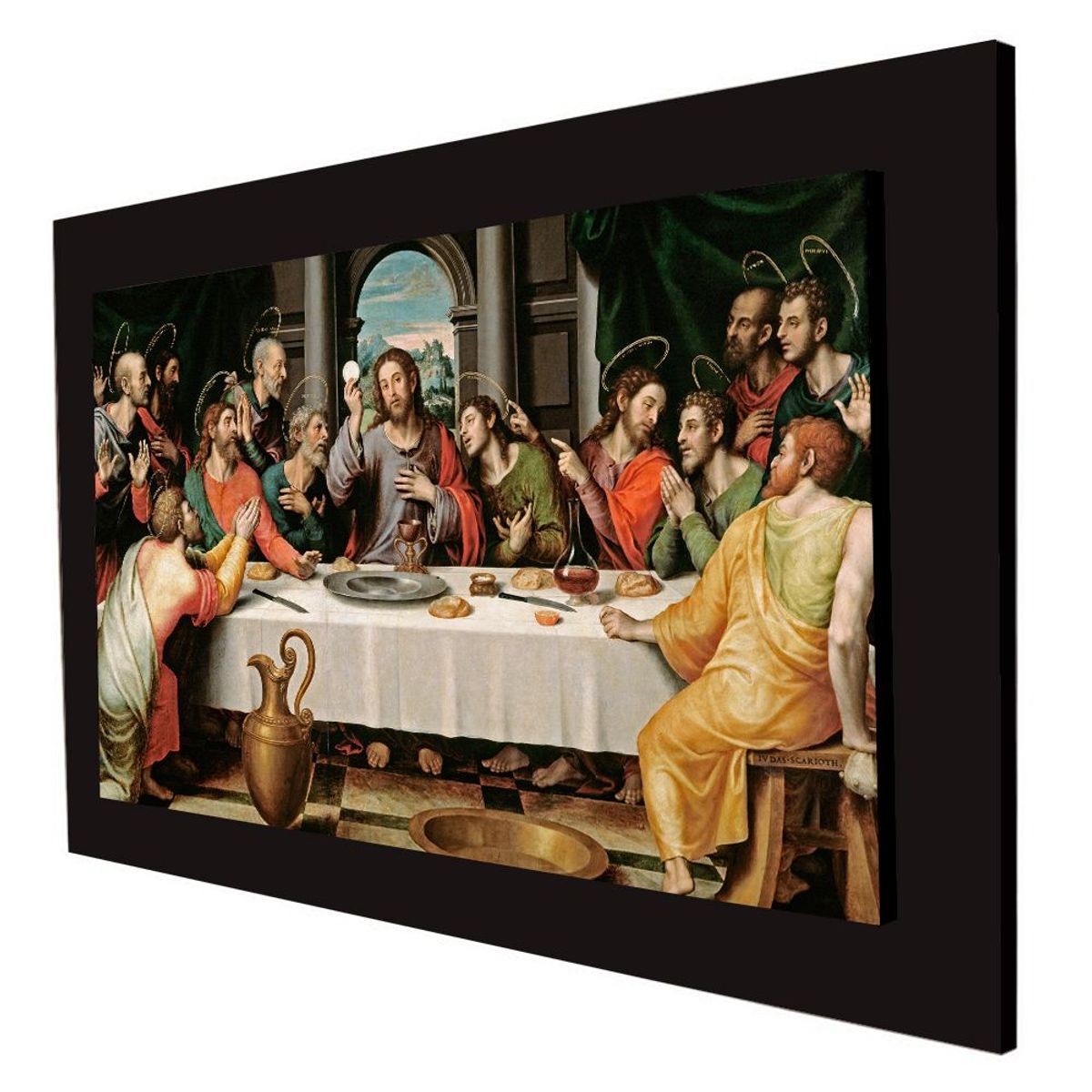 ART INDUSTRY - Cuadro 60x40Cms Decorativo Ultima Cena