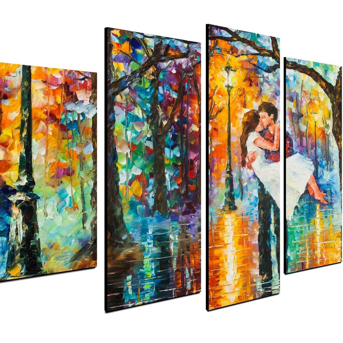 ART INDUSTRY - Cuadro Decorativo Pareja 100 X 70 Cm