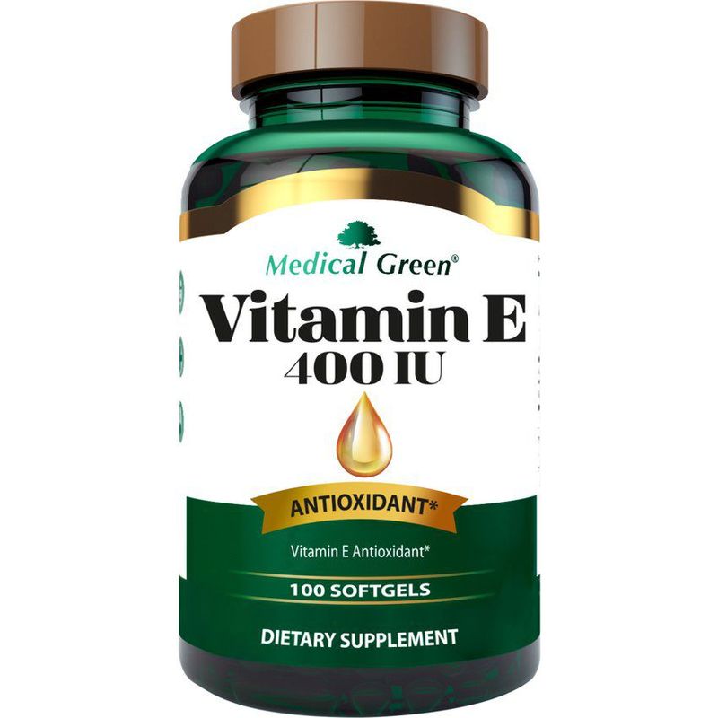 MEDICAL GREEN - Vitamina e 400 iu x 100 softgels