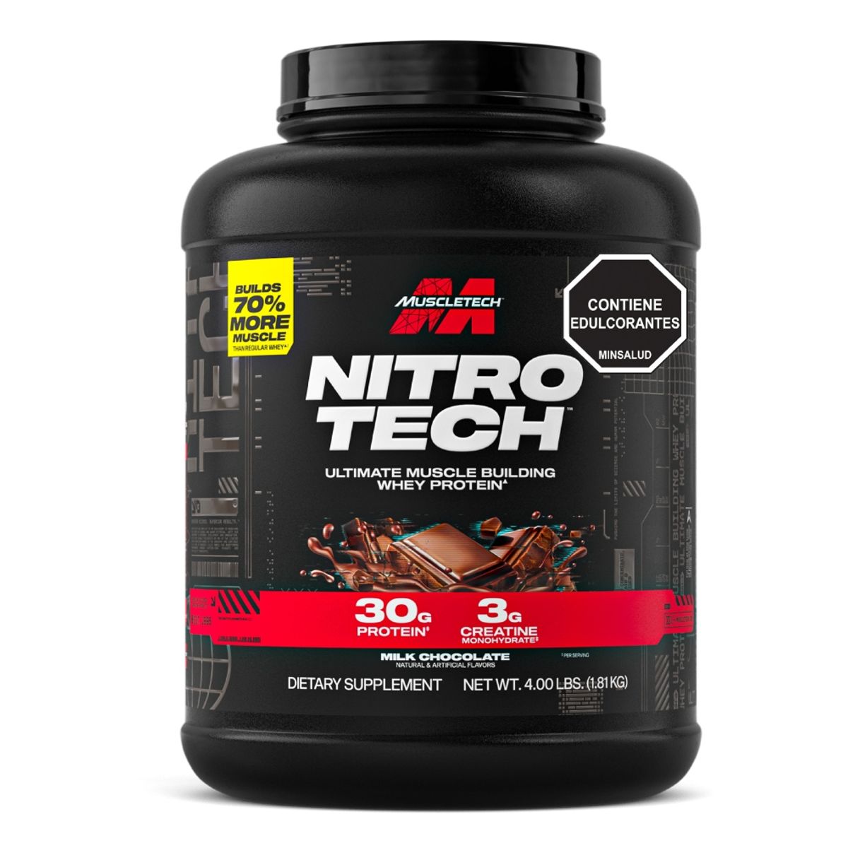MUSCLETECH - NitroTech Performance - 4 lb - Chocolate