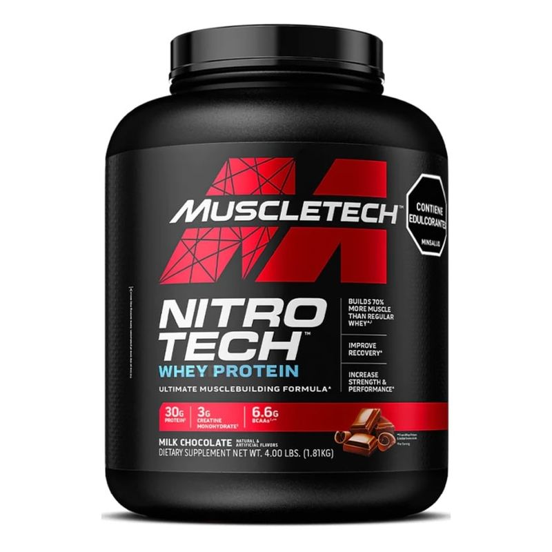 MUSCLETECH - NitroTech Performance - 4 lb - Chocolate