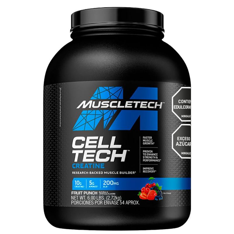 MUSCLETECH - Cell Tech Creatine - 6 lb - Fruit Punch