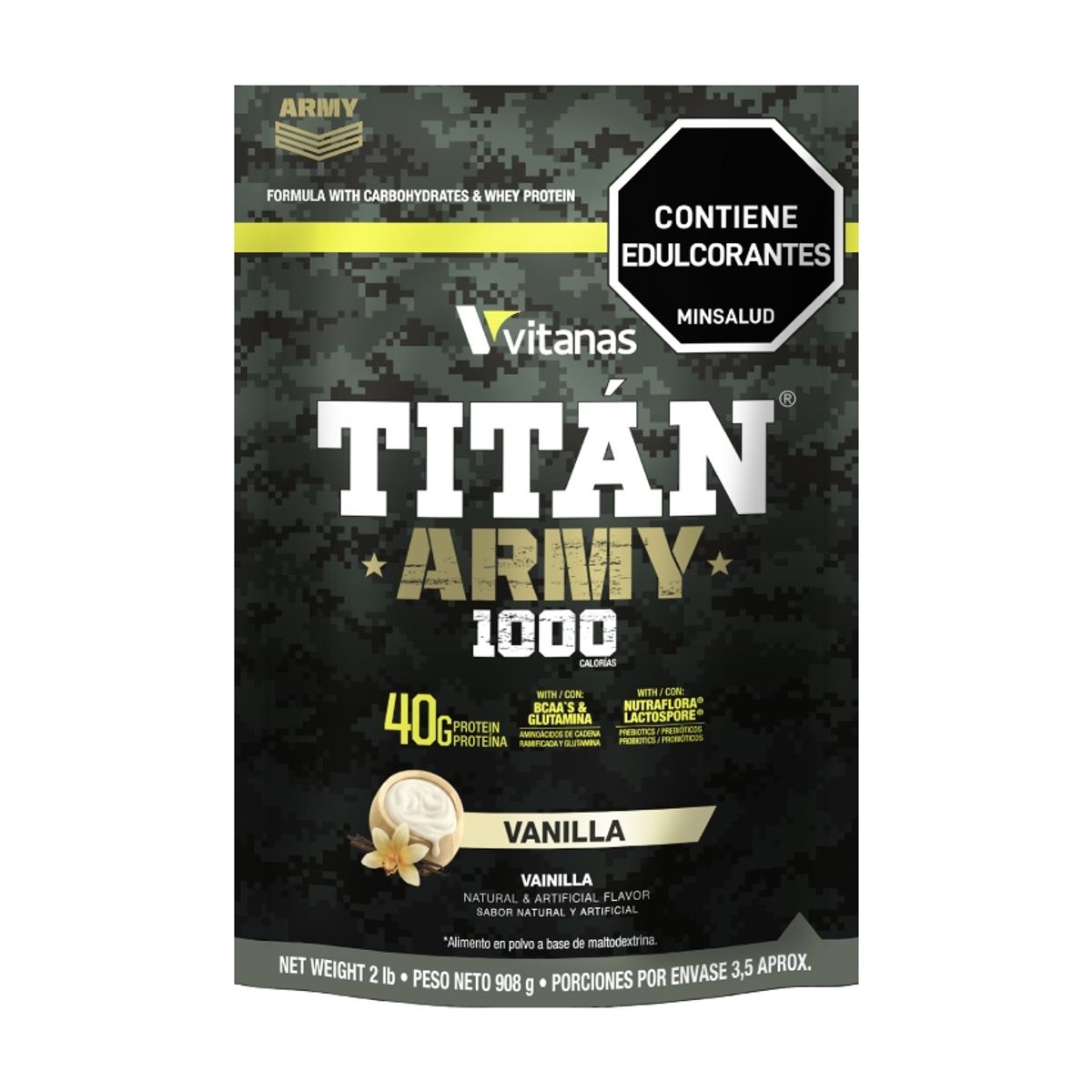 VITANAS - Titan Army x 2lb Vainilla