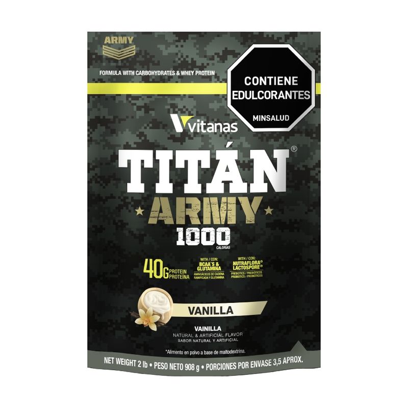 VITANAS - Titan Army x 2lb Vainilla
