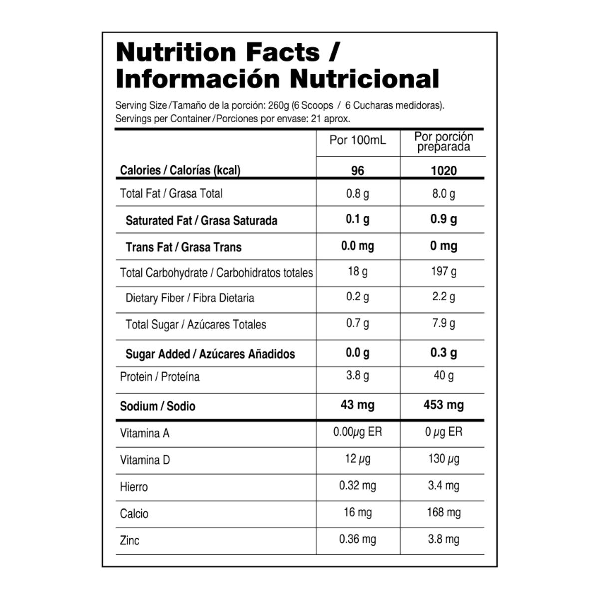 VITANAS - Titan Army 12 libras - Vainilla - Vitanas
