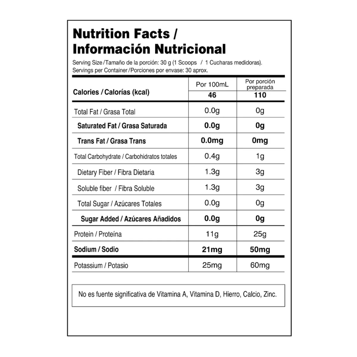 VITANAS - Pro Beef Isolate 2 Lb - Proteina de Carne Aislada - Vitanas