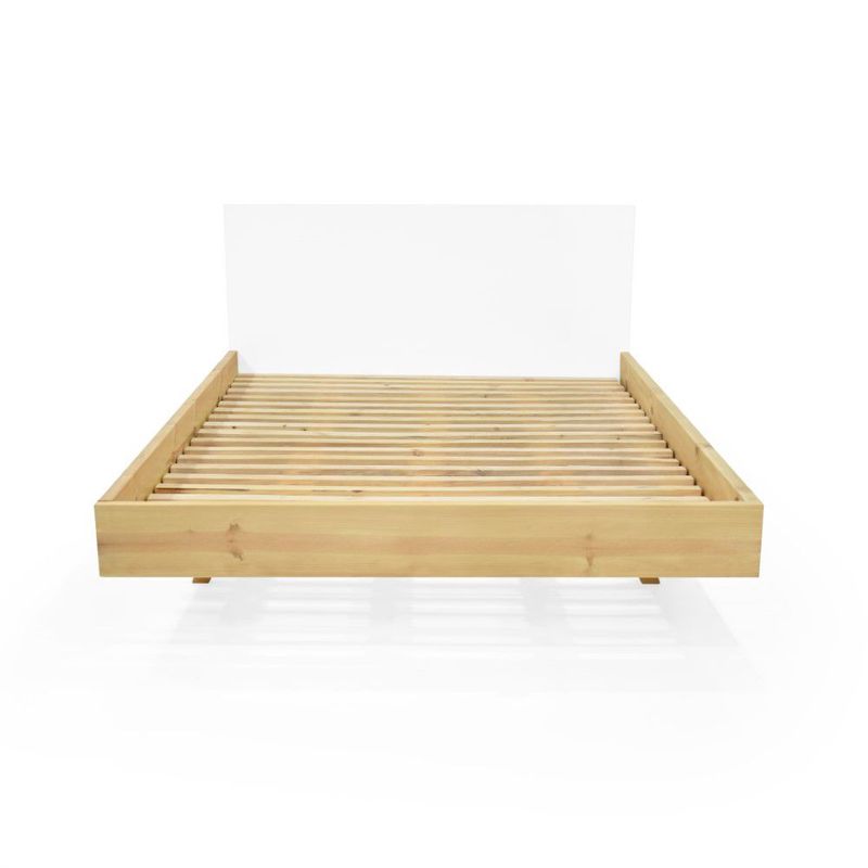 VENECIA - Cama Lanus Doble - Blanco Natural