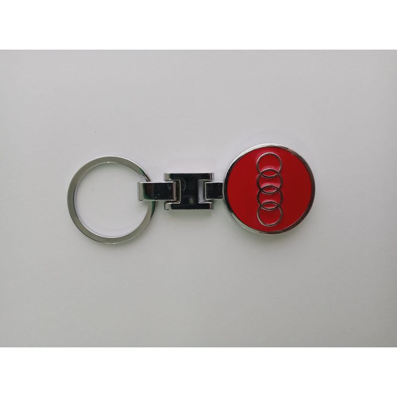 GENERICO - Llavero Lujo Marca Logo audi