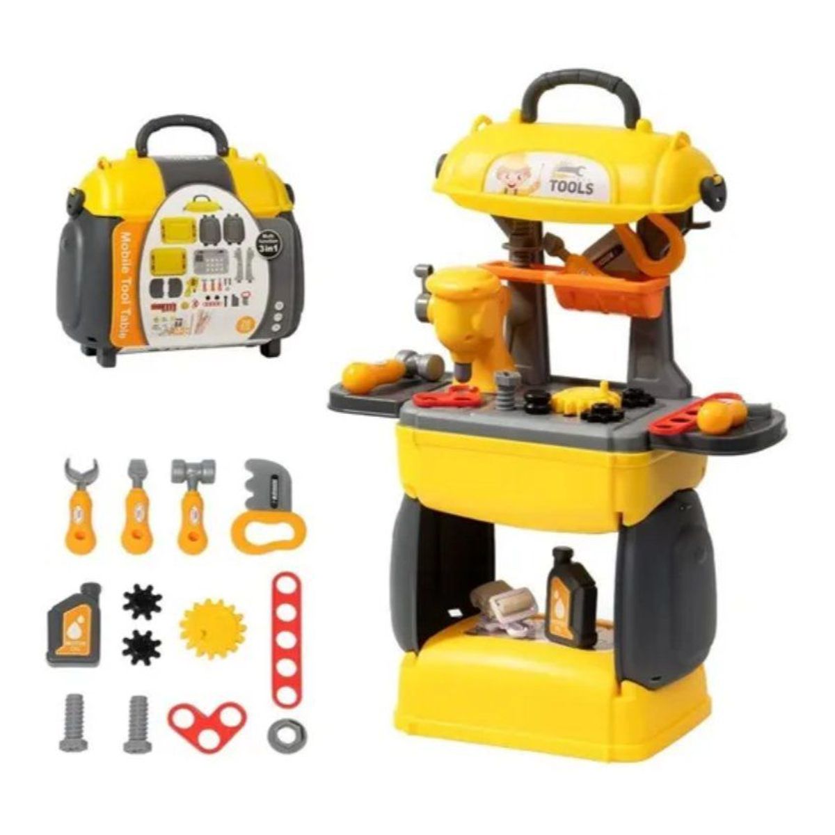 GENERICO - Set de juego de herramientas para niños 28 pcs