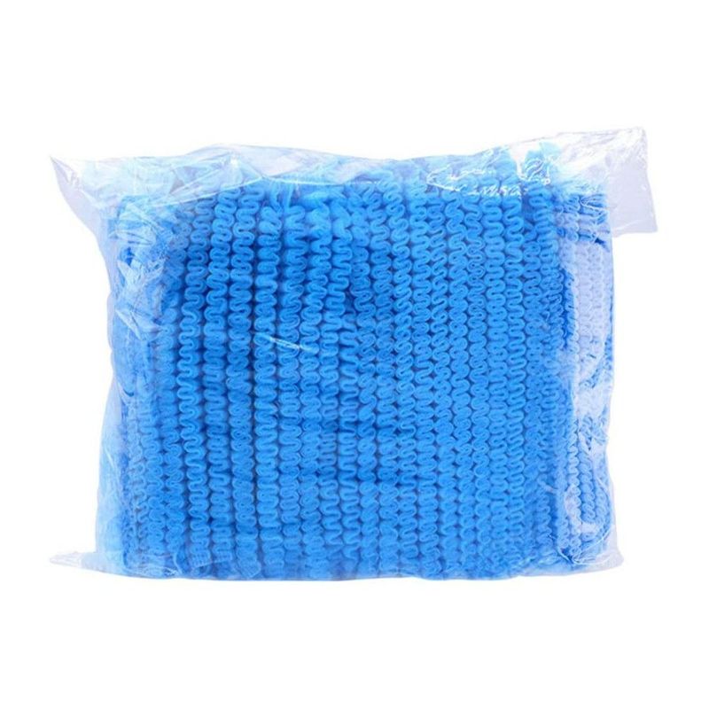 GENERICO - GORRO AZUL DESECHABLE ORUGA PAQUETE X 100 UND