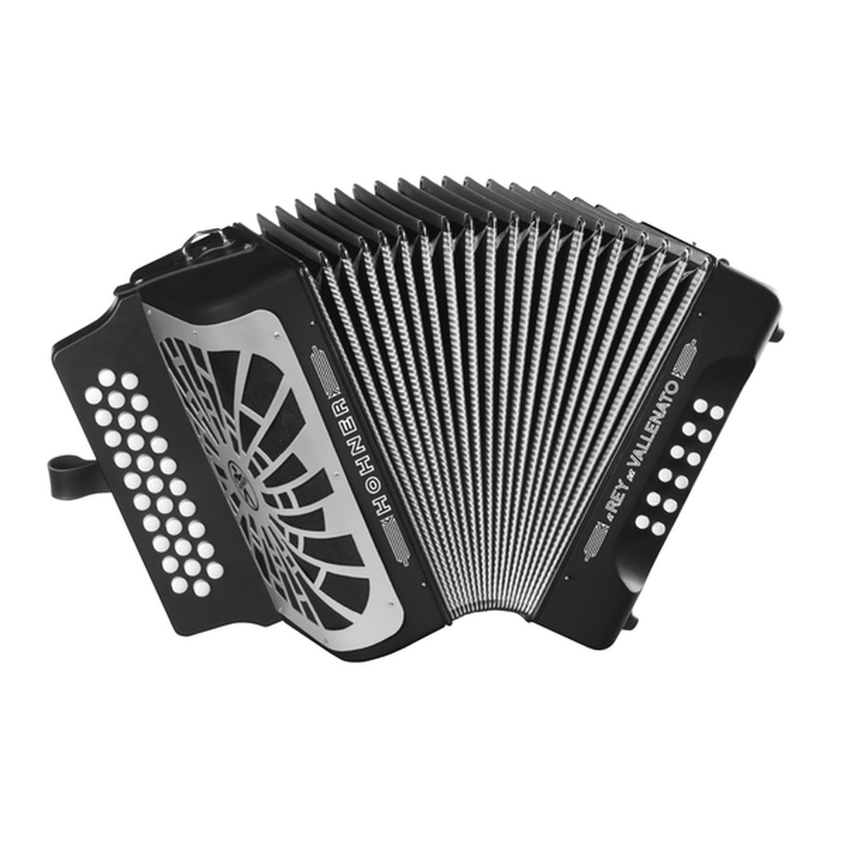 HOHNER - ACORDEON HOHNER REY VALLENATO ADG NEGRO
