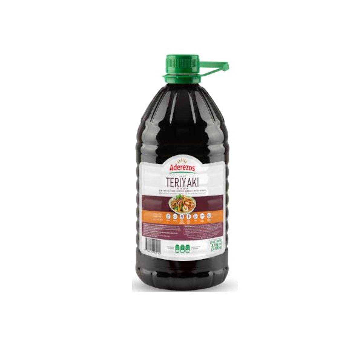 ADEREZOS - Salsa Teriyaki Aderezos Con Base De Soya x 3260g