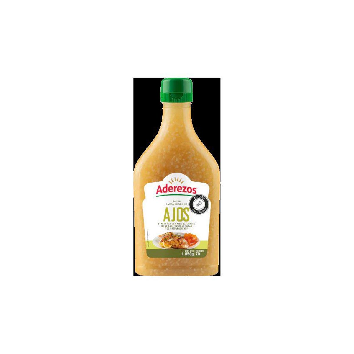 ADEREZOS - Salsa Sazonadora De Ajos Aderezos x 1050g