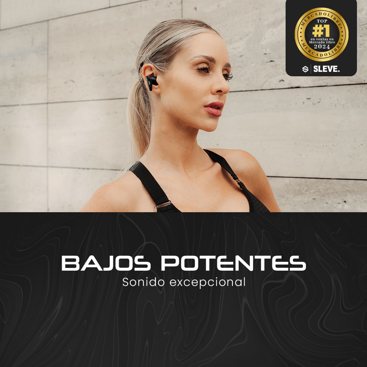 SLEVE - Audifonos Inalambricos Bluetooth Sleve X Pods Silver