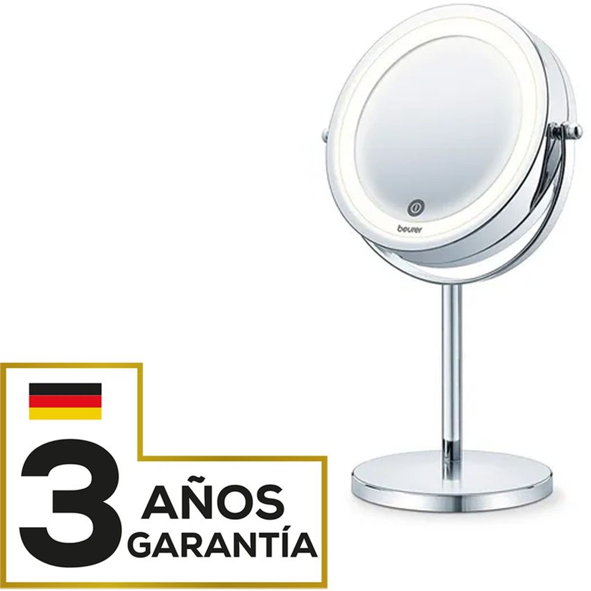 BEURER - Espejo cosmético con luz beurer bs 55