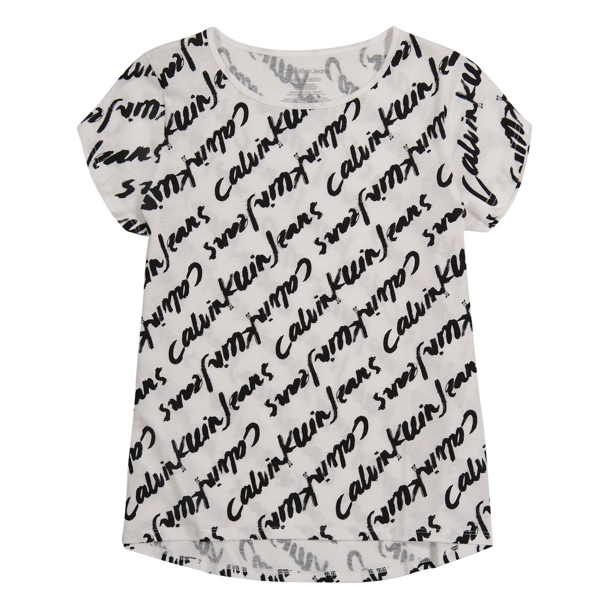 CALVIN KLEIN - Camiseta Para Niña Manga Corta Blanco Calvin Klein