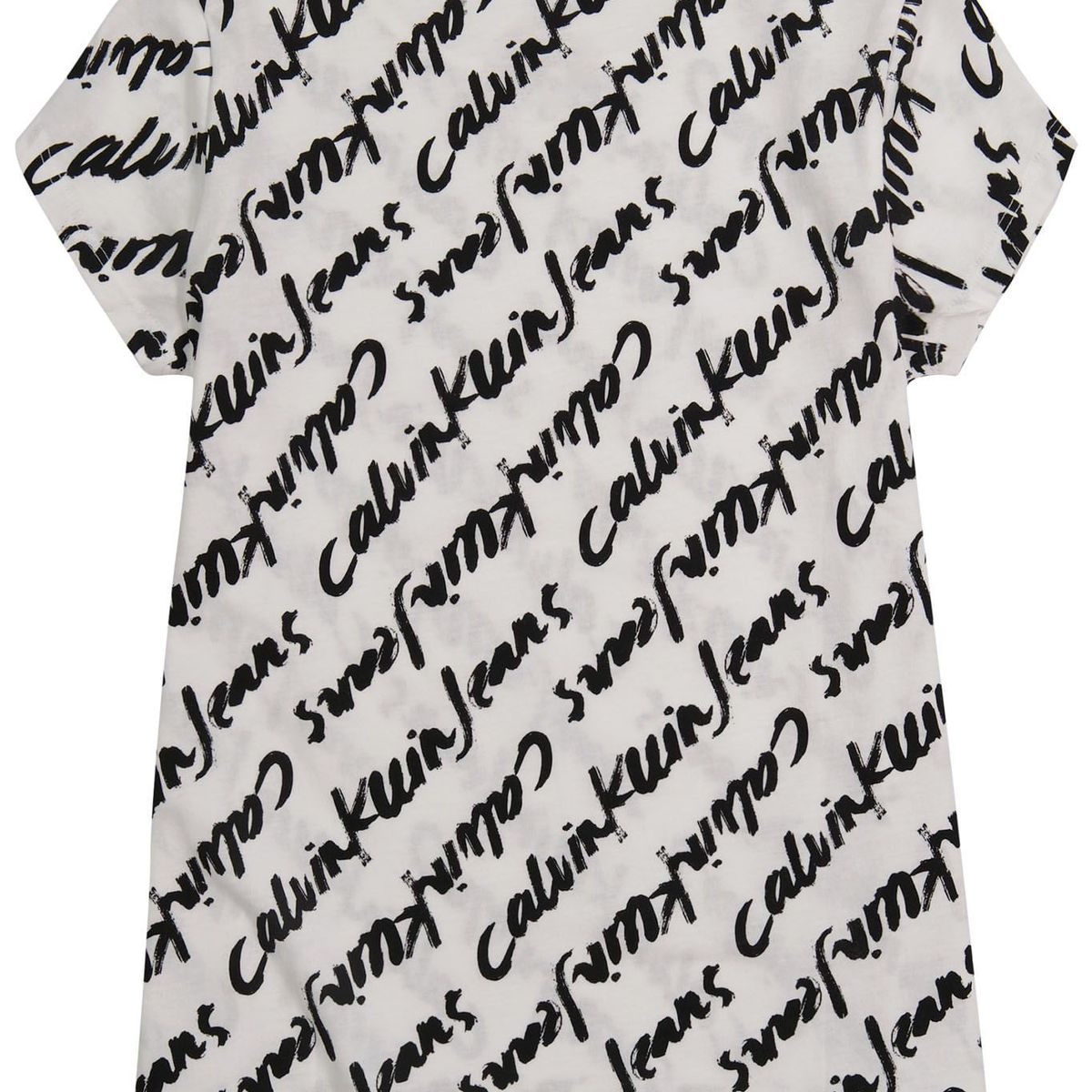 CALVIN KLEIN - Camiseta Para Niña Manga Corta Blanco Calvin Klein