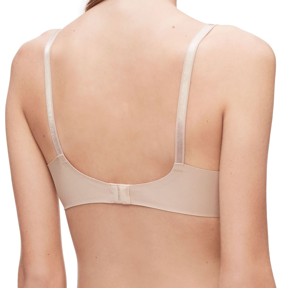 CALVIN KLEIN - Brasier Beige de Microfibra Full Coverage Calvin Klein