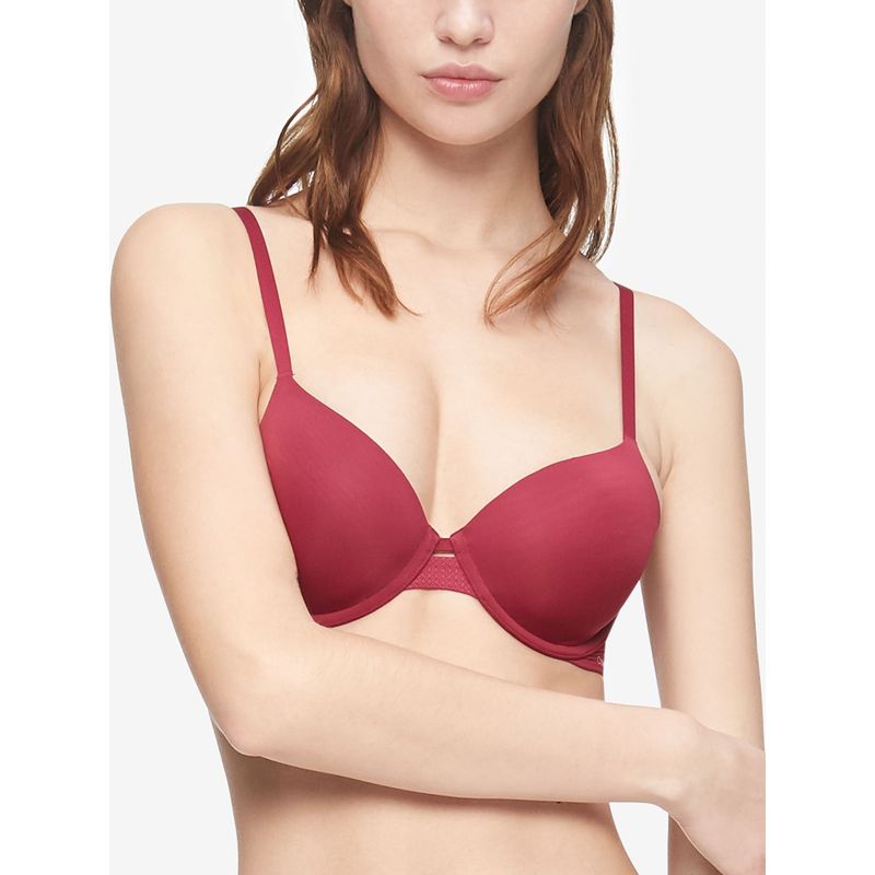 CALVIN KLEIN - Sujetador De Cobertura Completa Https://calvin Klein Rojo Https://calvin Klein