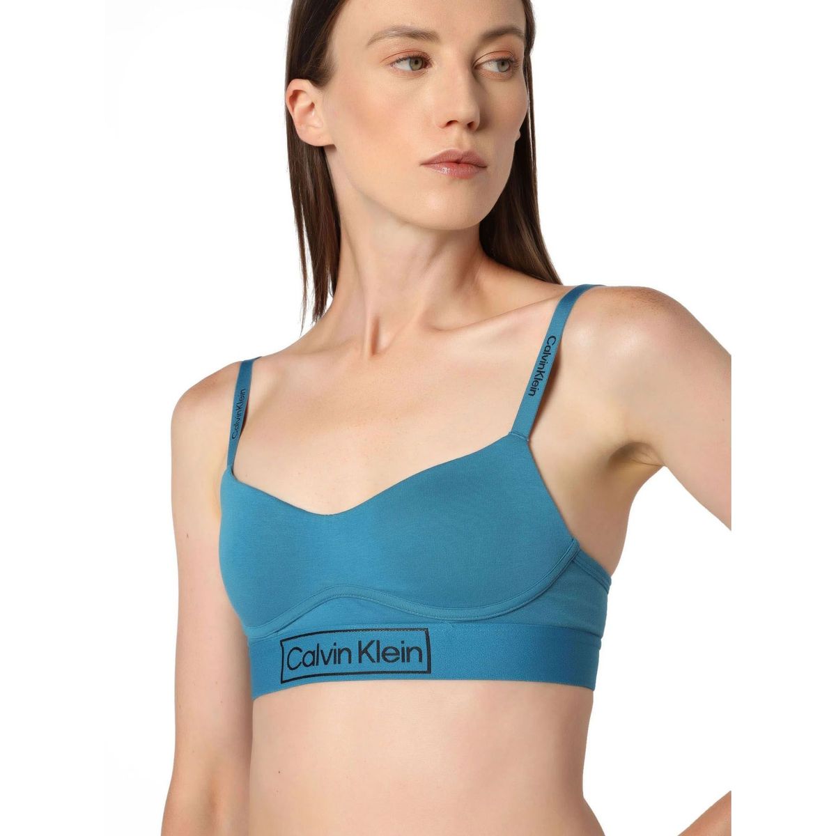 CALVIN KLEIN - Brassier Azul Reimagine Heritage Para Mujer Calvin Klein