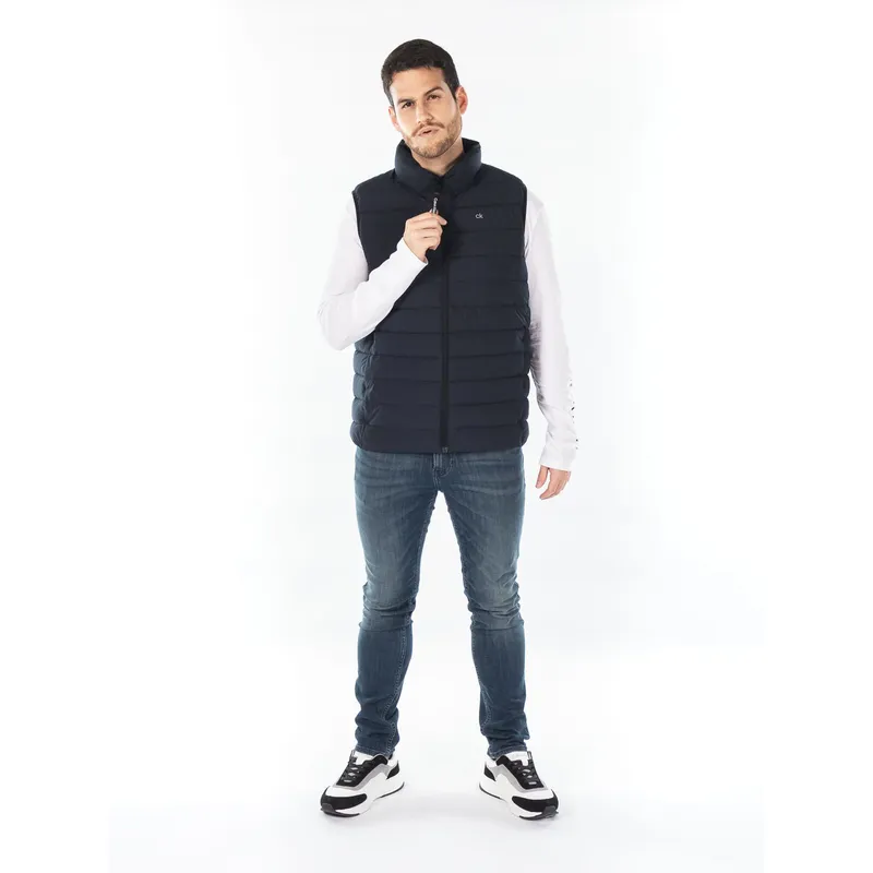 CALVIN KLEIN - Chaqueta Con Cierre De Cremallera Azul Calvin Klein